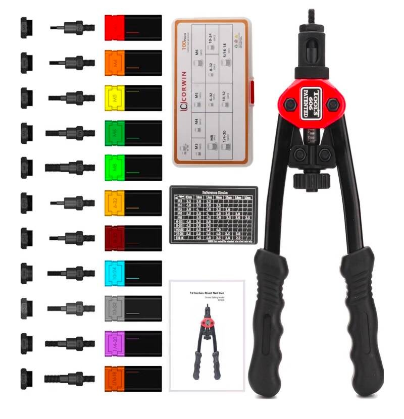 Industrial Air Filtration + Rivet Nut Tool Install Combo