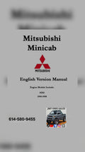 Mitsubishi U42T Engine Manual (1990–1998)