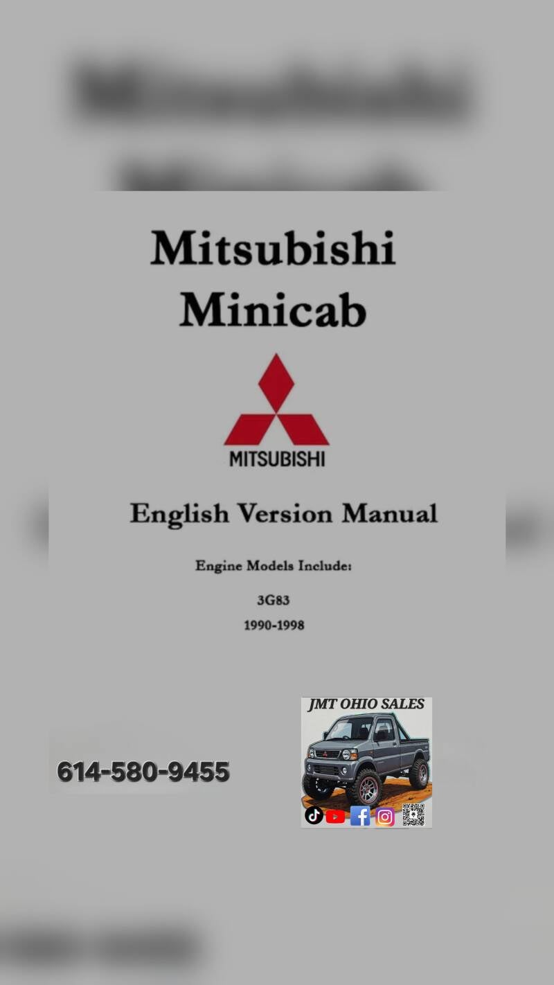 Mitsubishi U42T Engine Manual (1990–1998)