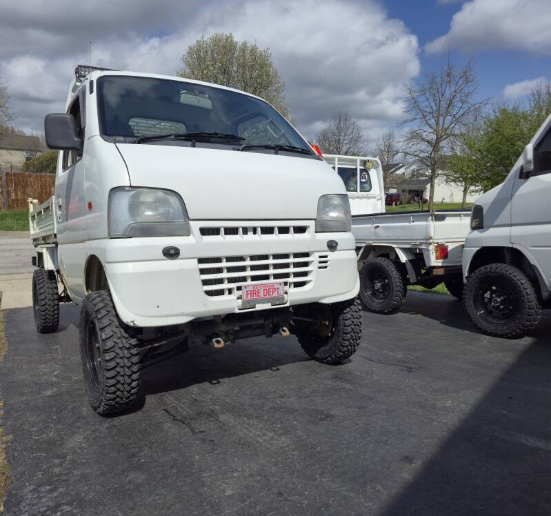 Suzuki Carry DB52T 4.5" HD Lift Kit