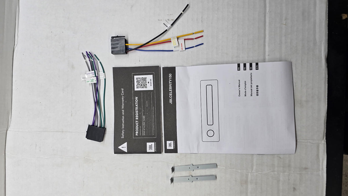 What is included — manuals, harnesses, removal keys