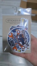 Mini Truck Headquarters Sticker Pack — Set of 8
