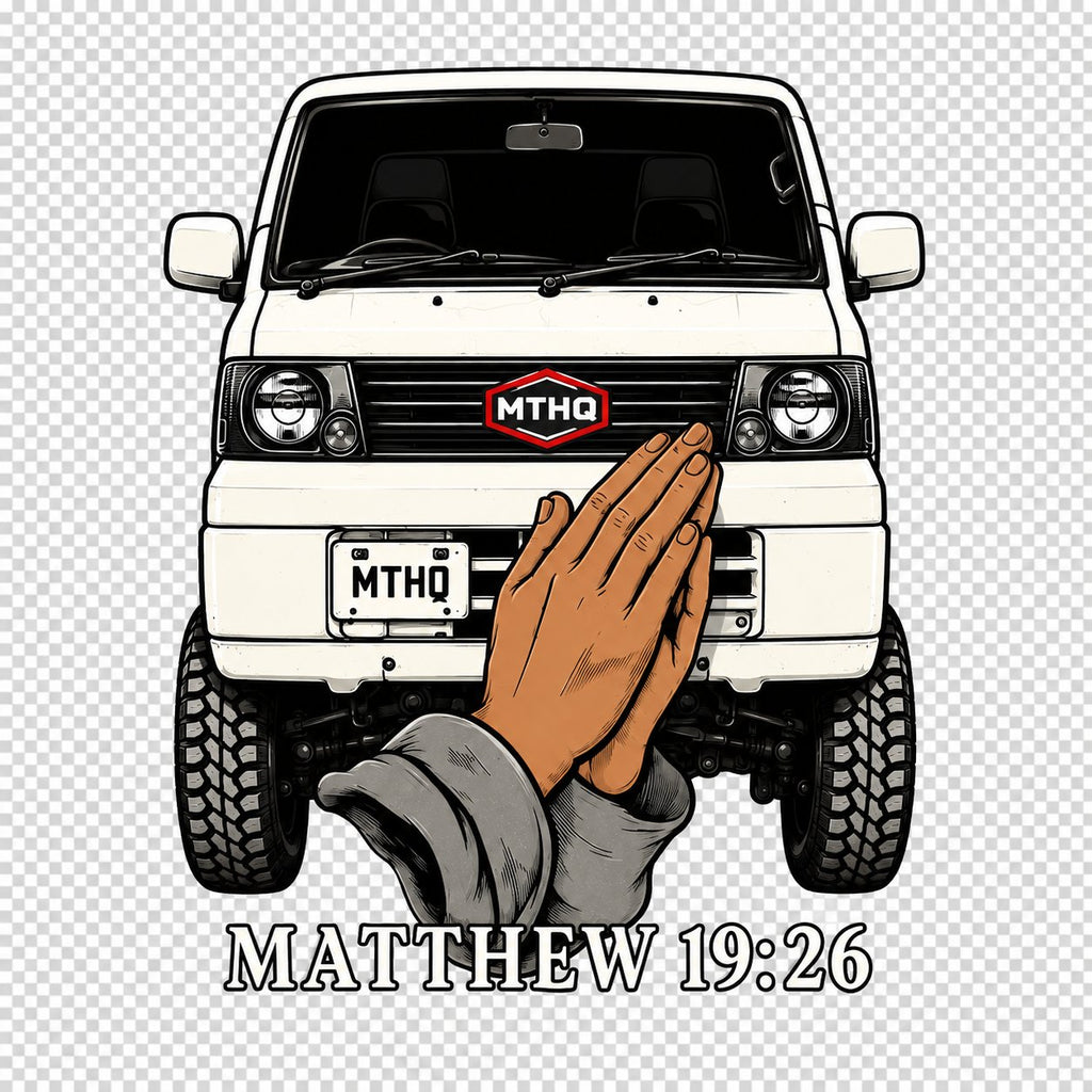 Powered by Prayer and 660cc's design — front