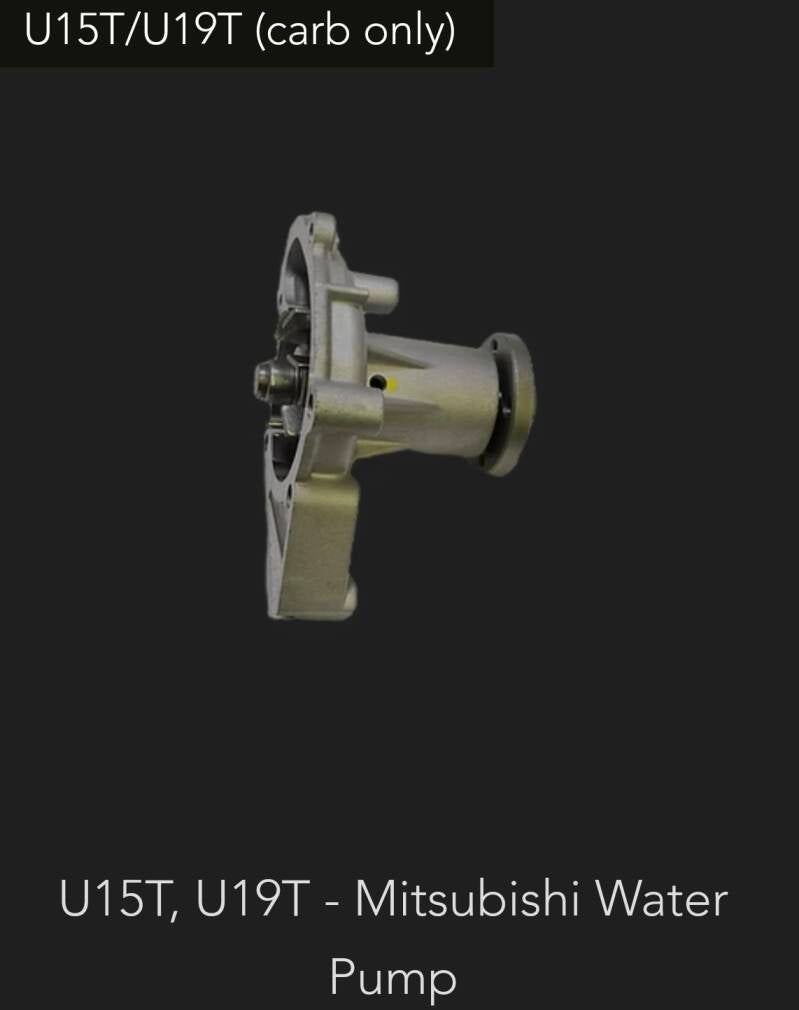 Mitsubishi Water Pump (Carb Only)