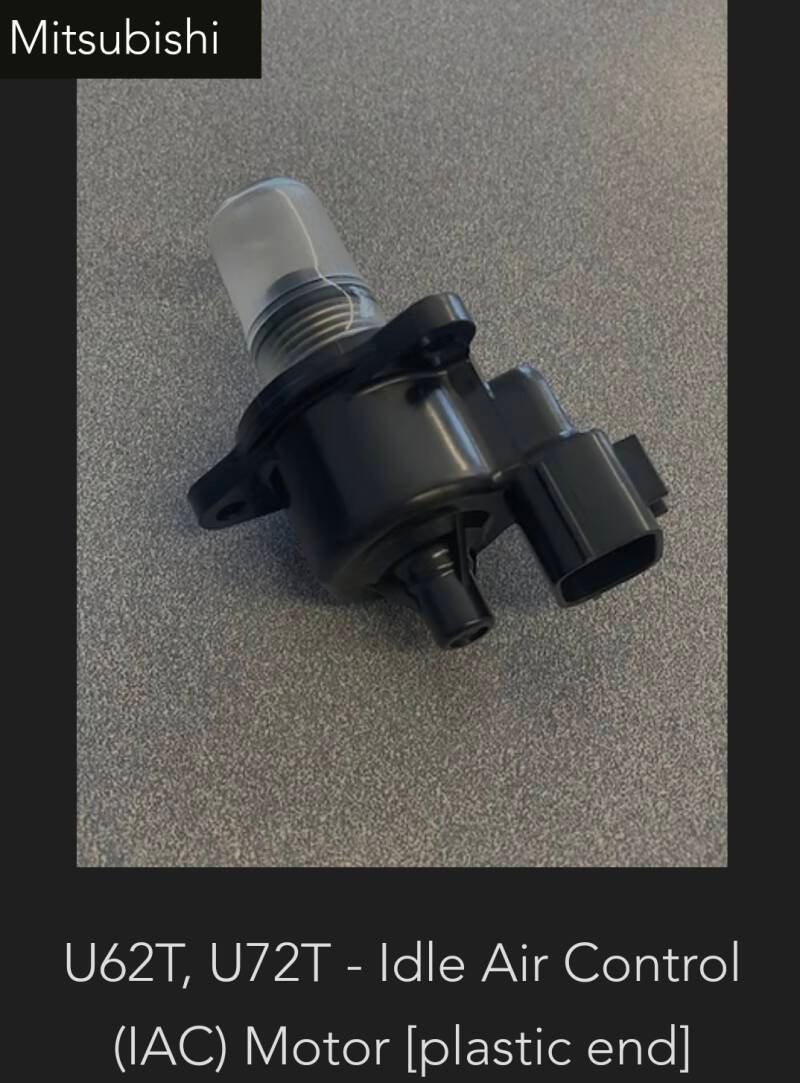 Mitsubishi U62/U72 Idle Air Control — Short Plastic End