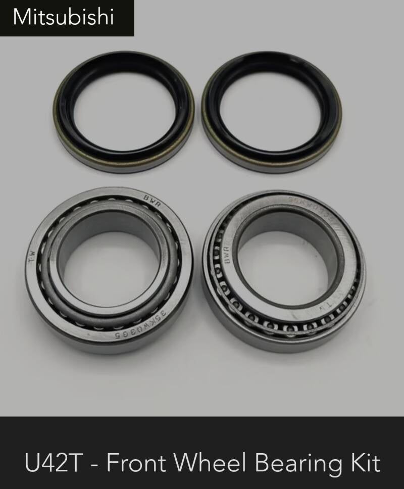 Mitsubishi U42T front wheel bearings