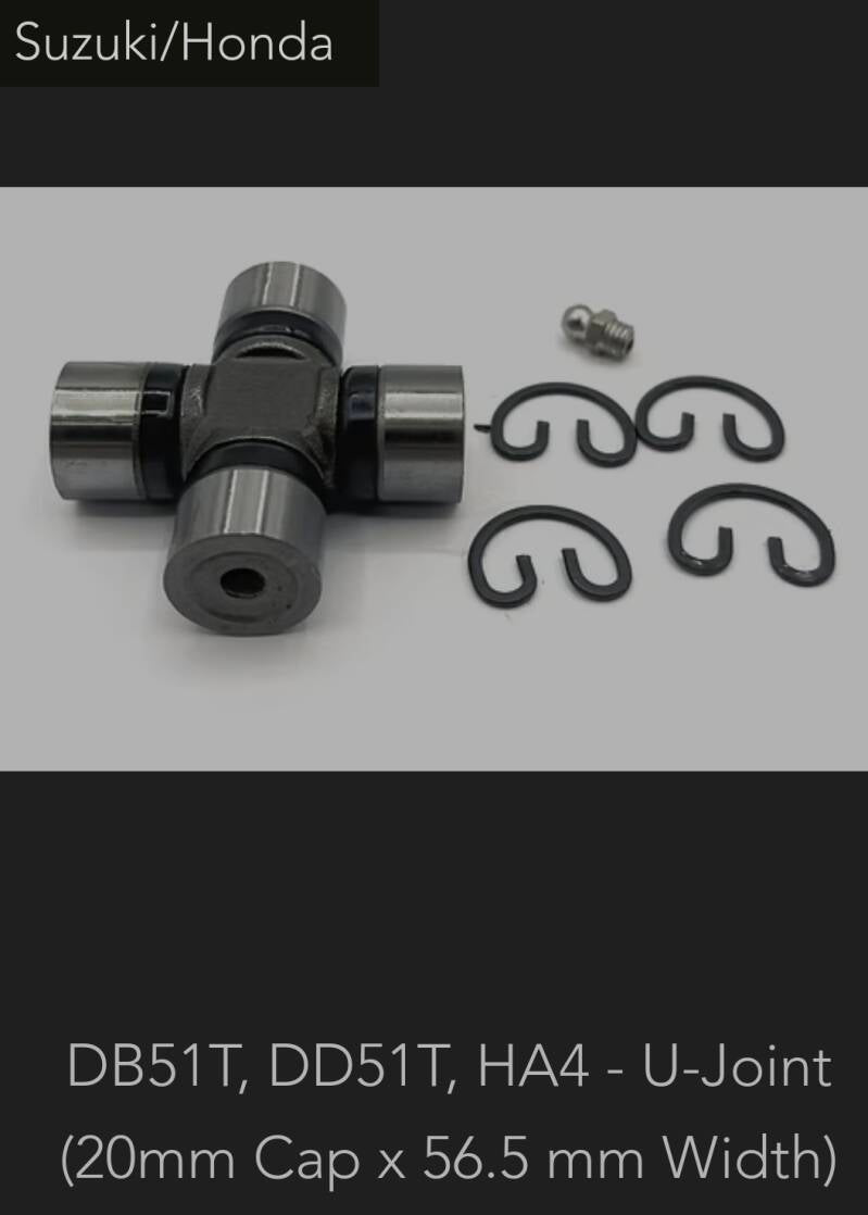 Suzuki/Honda U Joint
