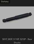 Daihatsu rear shocks