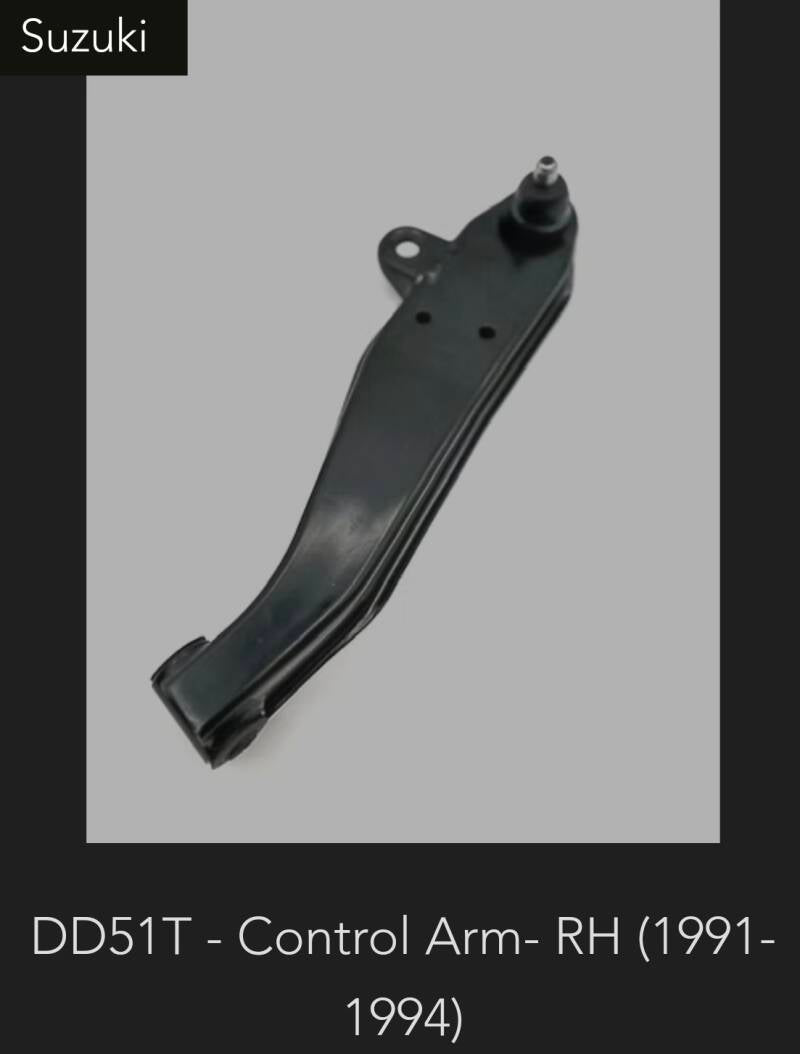 Suzuki DD51 control arm RH