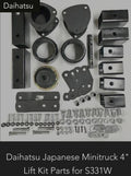 Daihatsu S331W 4" lift