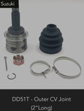 Suzuki DD51 outer CV joint (2" LONG)