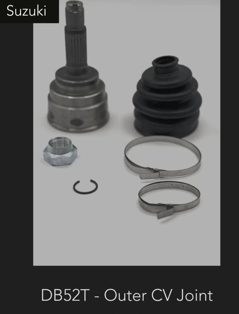 Suzuki DB52T Outer CV Joint