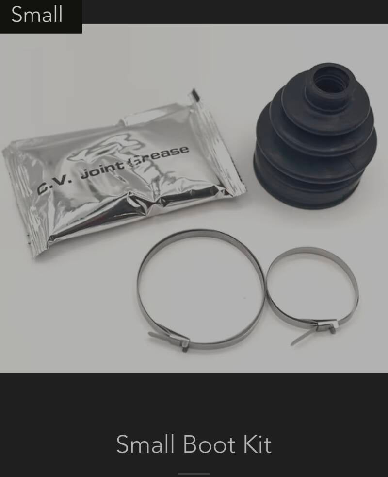 CV Boot Kit — Small (Front Inner, Most Models)