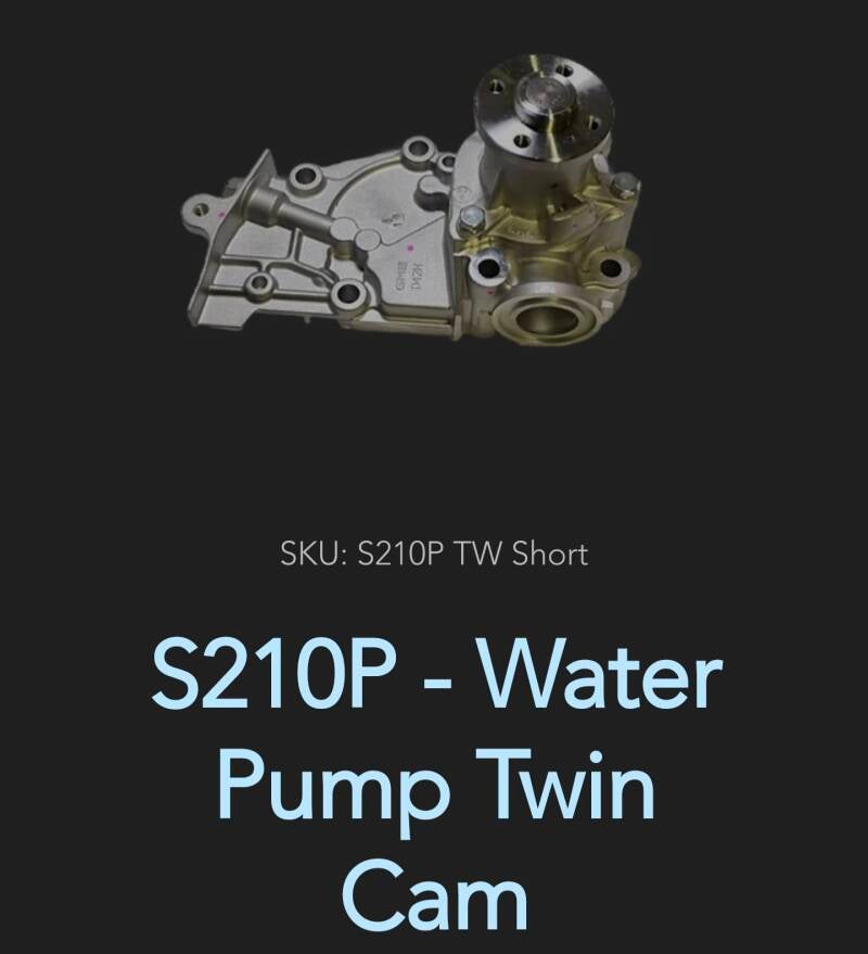 Daihatsu Water Pump — Short Version