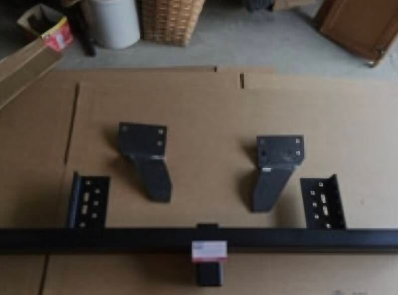 Rear Bumper with 2" Receiver Hitch