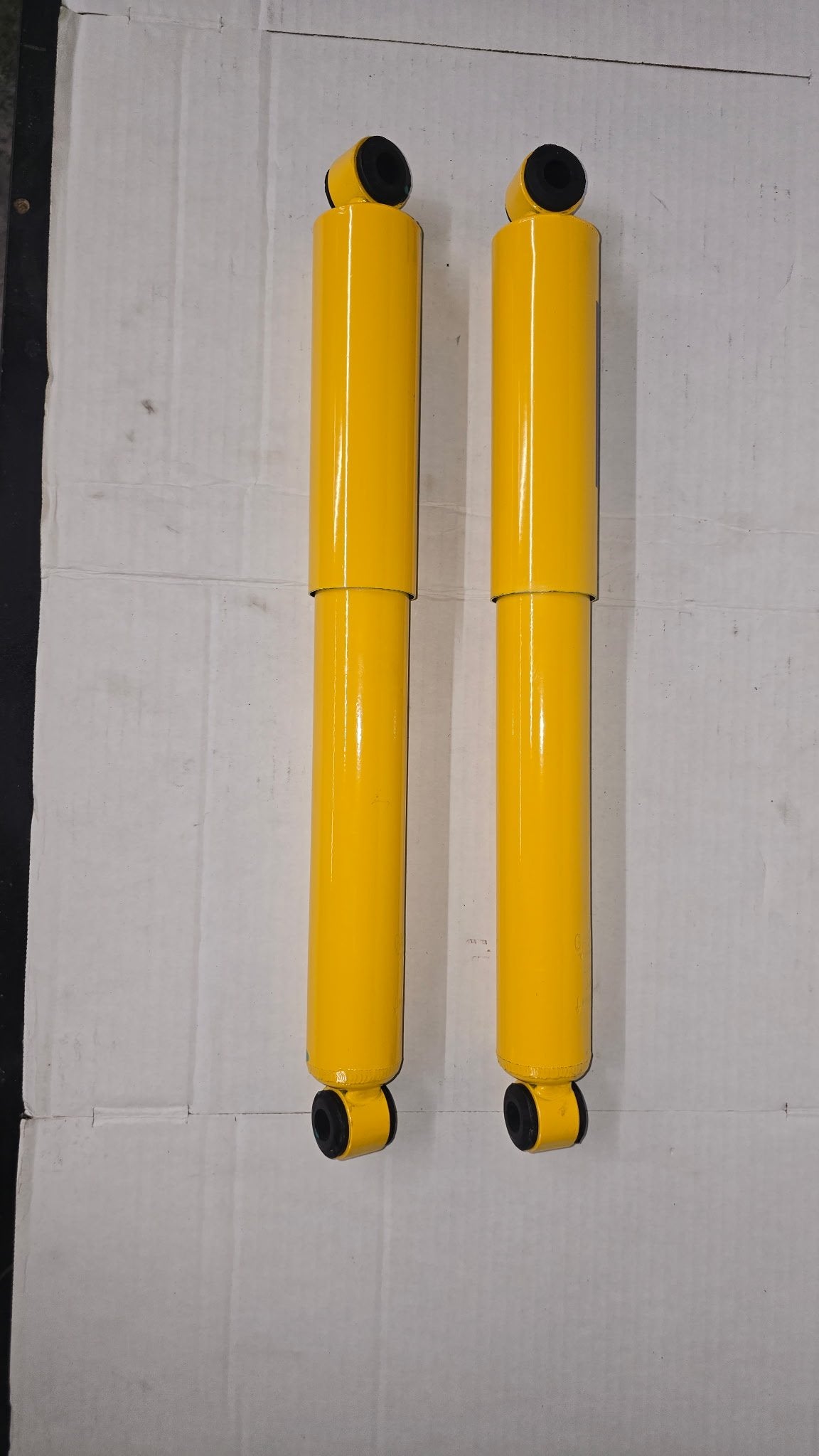 Extended rear shocks — pair