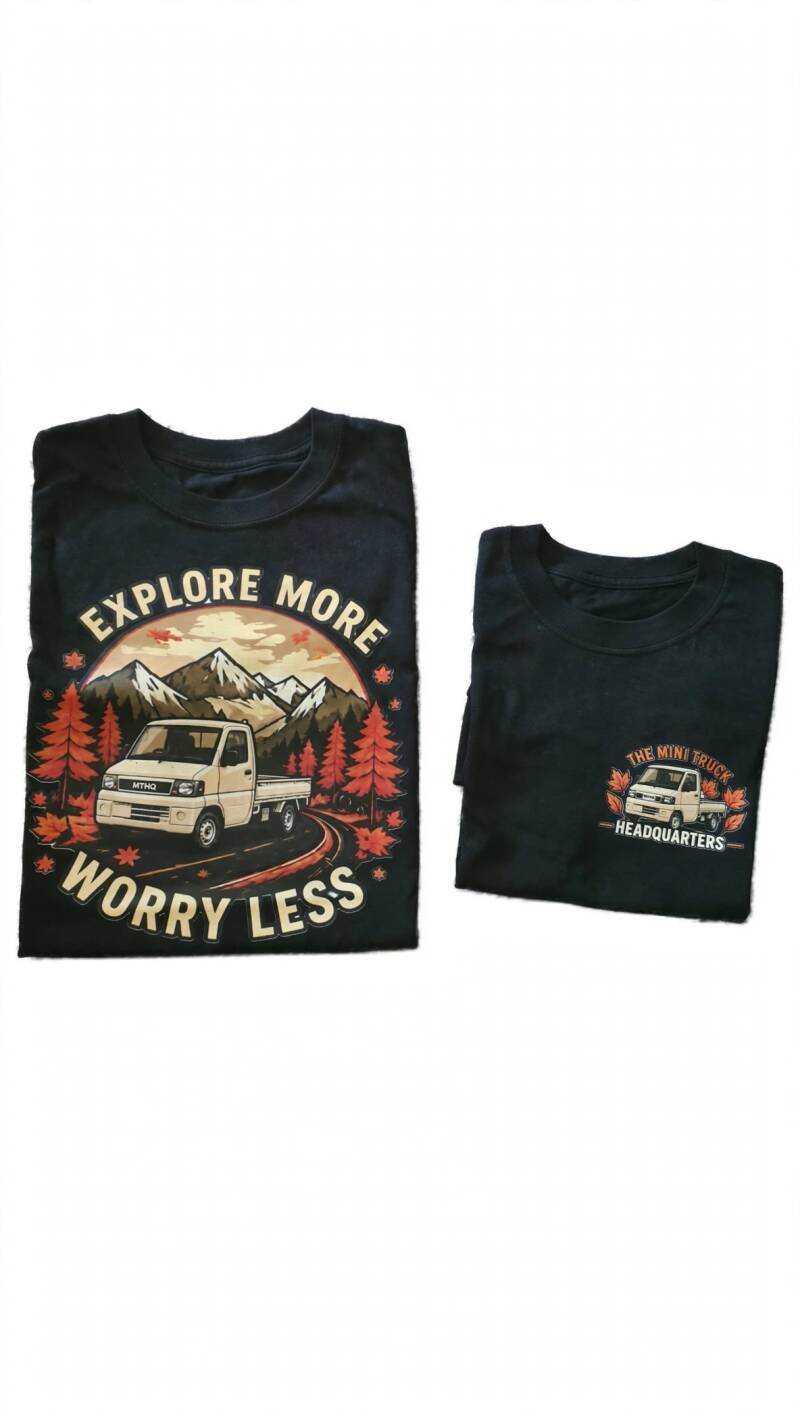 "Explore More, Worry Less" T-Shirt